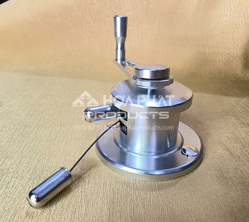 Bộ tời giàn phơi làm từ chất liệu inox