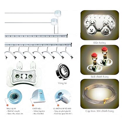 Giàn phơi Hòa Phát ks570