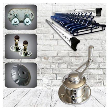 Giàn Phơi Quần Áo Thông Minh Inox HP-701 Cao Cấp