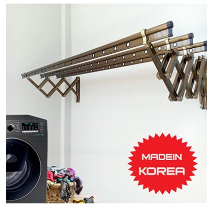 Giàn phơi xếp ngang nhập khẩu hàn quốc k02