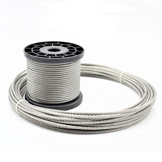 Cáp an toàn inox 304 không bọc nhựa