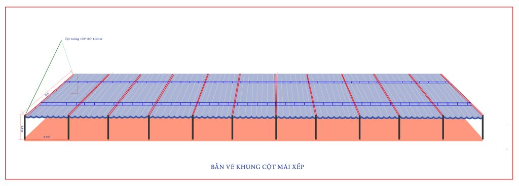 Thiết kế mái che di động cho bãi xe